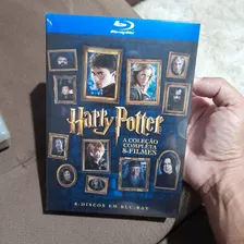 Box Blu-ray Harry Potter A Coleção Completa 8 Filmes Lacrado