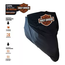 Capa P/ Moto Harley Davidson Fat Boy Special Tecido Lycra G