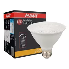 Lampada Led Par 30 Cob 11w Comercio Residencia Decoração Cor Da Luz Branco-quente