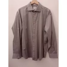 Mickey Camisa Gris Vestir 100% Algodón Calidad Talle Xl Impe