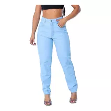 Calça Jeans Feminina Mom Beg Premium Cintura Alta Atacado