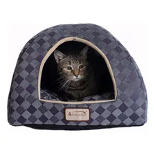 Armarkat Cat Bed Modelo C65hhg / Ls, Patrón Combinado A Cuad