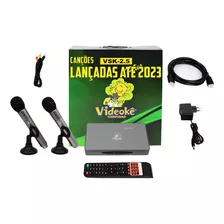 Aparelho Videokê Vsk2.5 Plus C/12322 Canções Lançamento 2023