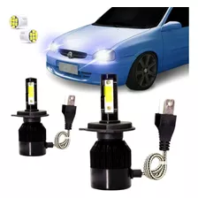 Kit Super Led Farol Corsa Wind 95 96 97 98 99 2000 H4 8000k