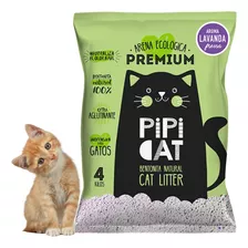 Arena Para Gatos Premium Pipicat 4kg Lavanda