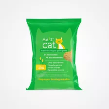 Maíz Cat 4kg - Arena Ecológica Para Gatos - Inhibe Olores X 4kg De Peso Neto