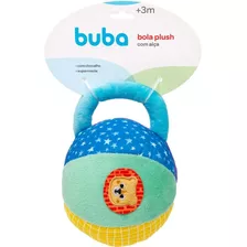 Bola Plush Pelúcia Com Chocalho Brinquedo Bebês 16978 Buba