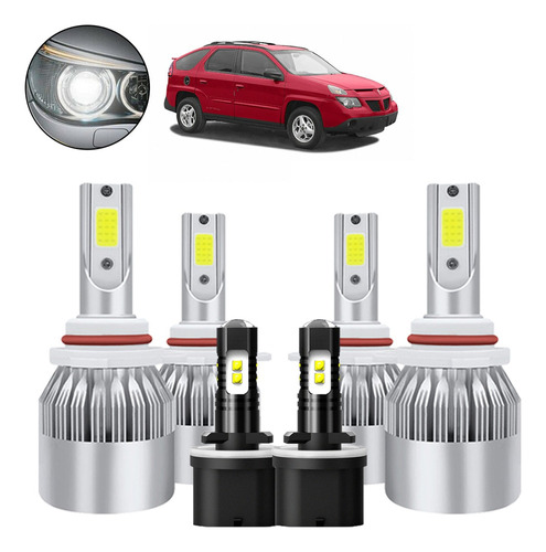 X Kit De Focos Led H9 H11 5202 Para Pontiac G8 2008-2009