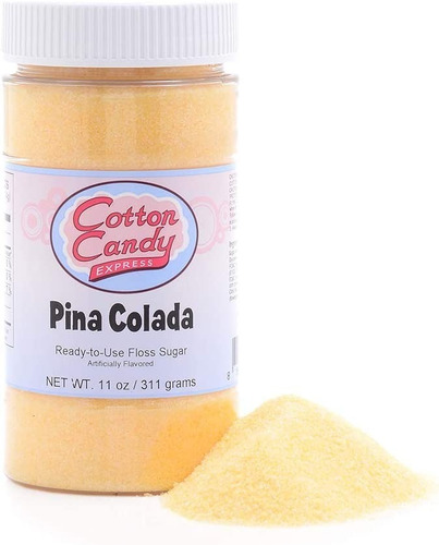 Cotton Candy Algodón De Azúcar Saborizada Piña Colada