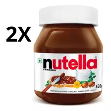 2 Nutella Creme De Avelã Com Cacau De 650g Postagem Rápida