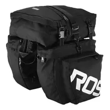 Par Alforge Para Bike Bolsa De Bagageiro 3 Em 1 Roswheel 35l