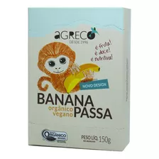 Kit 3x: Banana Passa Orgânica Agreco 150g