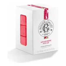 Roger & Gallet Gingembre Rouge Caixa De Sabonetes 3x 100g