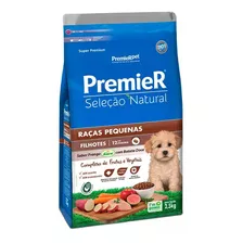 Premier Seleção Natural Filhotes Raças Pequenas Frango 2,5kg