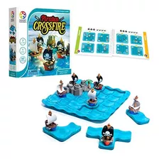 Smartgames Pirates Crossfire Juego De Mesa Con 80 Desafíos Y