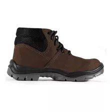 Bota Botina De Segurança Nobuck Bico Pvc Rhino Ca 42810