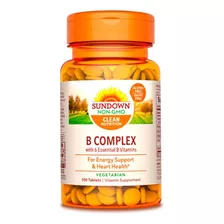 Complejo B 100% Rvd Sundown Naturals (100 Tabletas)