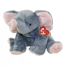 Peluche Ty Pluffies Winks Elefante Gris Rosado Edición 2002 