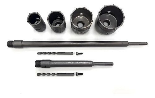 Set Mecha Copa Widia Bremen 4u + 2 Extensiones Sds Plus Dgm