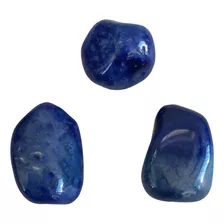 3 Piedras De Ágata Azul (entre 10-15 Grms X C.u.)