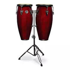 Conga Serie Lp Aspire Con Soporte Lpa646-dw Latin Percussion