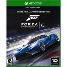 Forza 6 Edición De 10° Aniversario Motorsport Xbox One