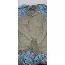 Parka Verde Talle L/xl