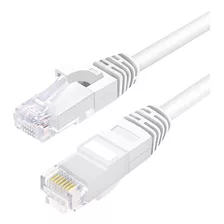 Cable De Red 25 Metros Cat 6 Rj45 Lan Blanco