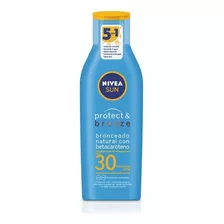 Protector Solar Nivea Sun Protect & Bronce Fps 30 - 200 Ml