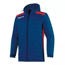 Campera Abrigo Azul Y Rojo- Talnach- Macron