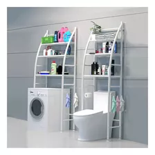 Mueble Organizador Sobre Lavarropas Tm-021 Carolinas Home Color Blanco