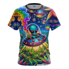 Camisa Camiseta Etes Fantasia Psicodelicas Universo Naves 4