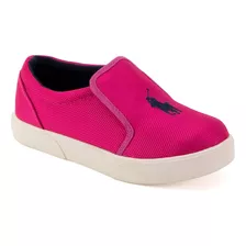 Tenis Polo Ralph Lauren Para Niña Color Rosa Rosa