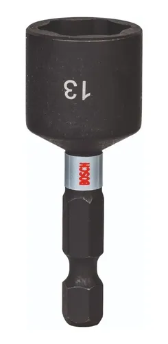 Punta Atornillador Bosch Adaptad Llave Tubo 13mm Impact Iman
