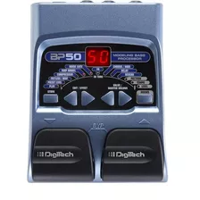 Pedaleira Digitech Bp50ps Modeling Bass Processor