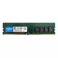 Memoria Ram Color Verde 16gb 1 Crucial Ct16g4dfd824a