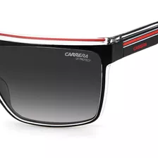 Lentes Carrera Originales 22/n Color De La Lente Negro Color De La Varilla Negro Con Rojo, Transparente Y Blanco Color Del Armazón Negro Con Transparente Y Rojo