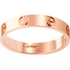 Aliança Cartier Love Ouro Rose