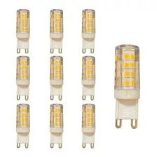 Kit 10 Lâmpadas Led G9 Halopim 5w Bivolt