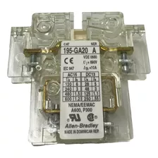 Contato Auxiliar Allen Bradley 195-ga20 Série A Novo Nf