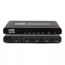 Video Splitter Hdtv Amplificado 4 Ptos. V1.4 3d/4k