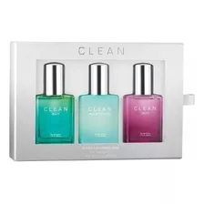 Kit Trio Perfumes Clean Warm Cotton + Skin + Rain Edp 30ml