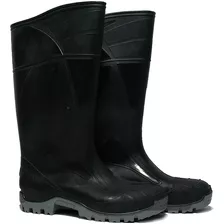 Bota Industrial Lluvia L39 Certificadas Negra Puntera Acero