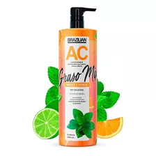  Acondicionador Brazilian Menta Y Citrus 1lt. Grasos Y Mixtos