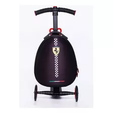 Ferrari Kids Scooter Equipaje, Negro