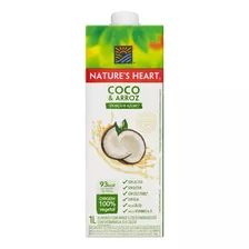 Bebida À Base De Arroz E Coco Nature's Heart Caixa 1l