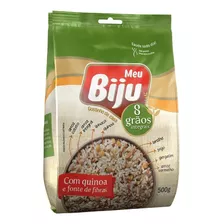  Arroz Integral 8 Grãos Com Quinoa Pacote 500g - Meu Biju