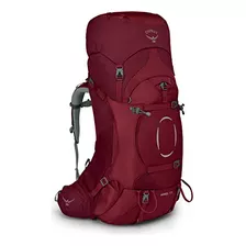 Mochila Senderismo Mujer Osprey Ariel 55, Rojo, Xs/s