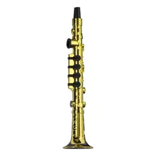 Forum Novelties Oro Clarinete Fiesta Kazoo Play Instrumento 