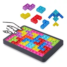 Kit De Brinquedo Pop It Figet De 27 Tetris Buliding Block An